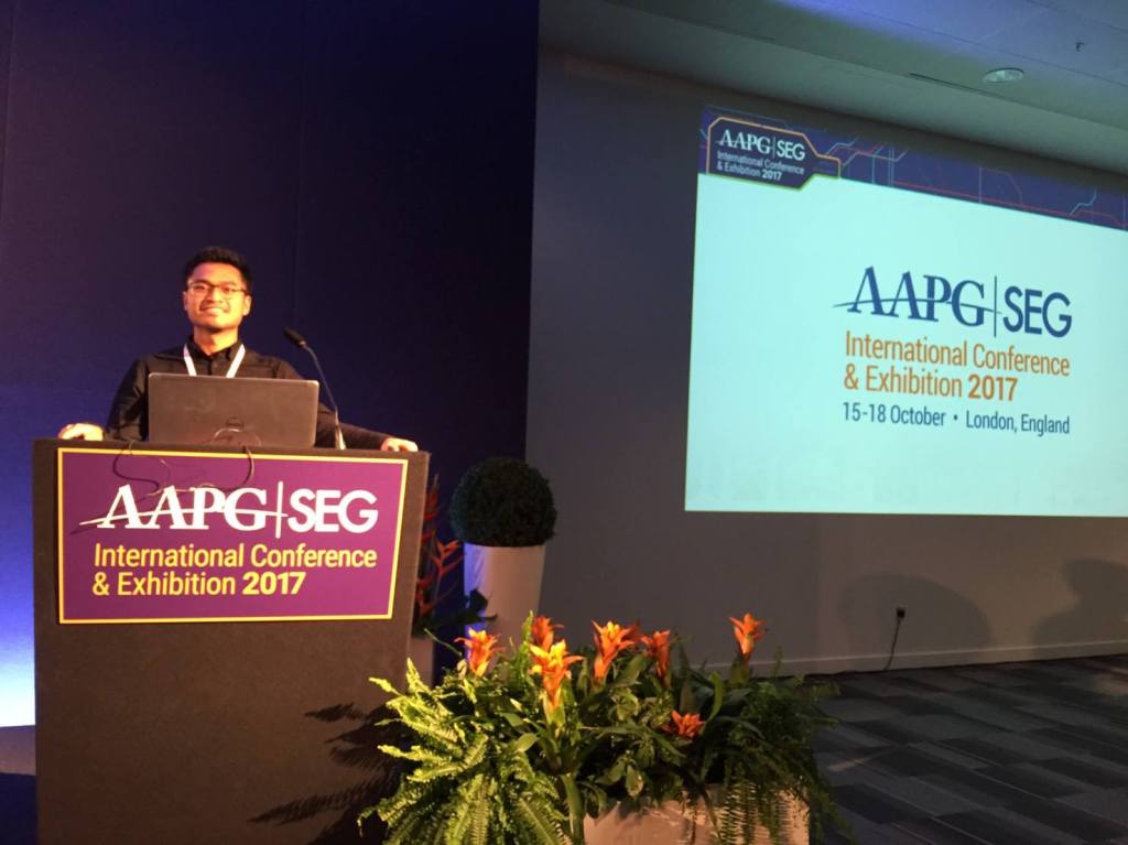 AAPG-SEG ICE, London, UK, 2017